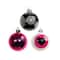 2.25" Pink & Black Ornament Set by Ashland®